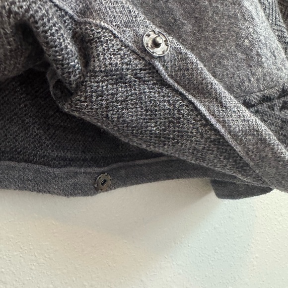 KATIE TODD 100% Wool Nordic/Aztec Oversized Zip Front Poncho Cape L/XL - Picture 8 of 11